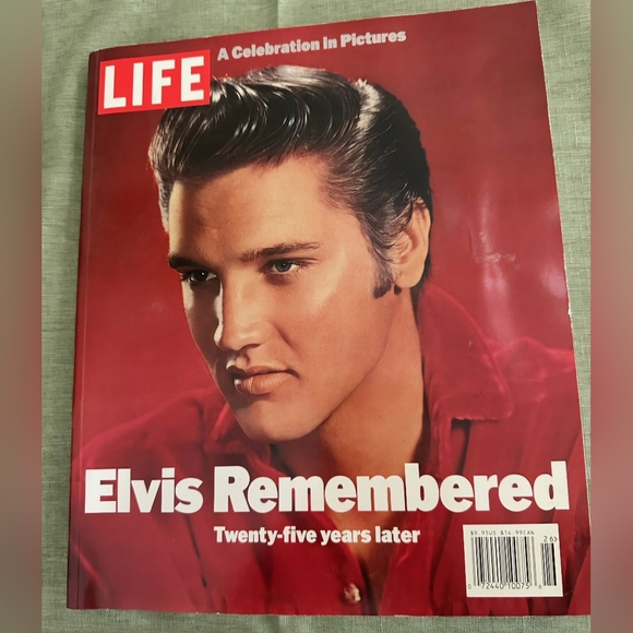 LIFE A Celebration In Pictures Elvis Remembered: 25 Years Later Softcover Book - Picture 1 of 1